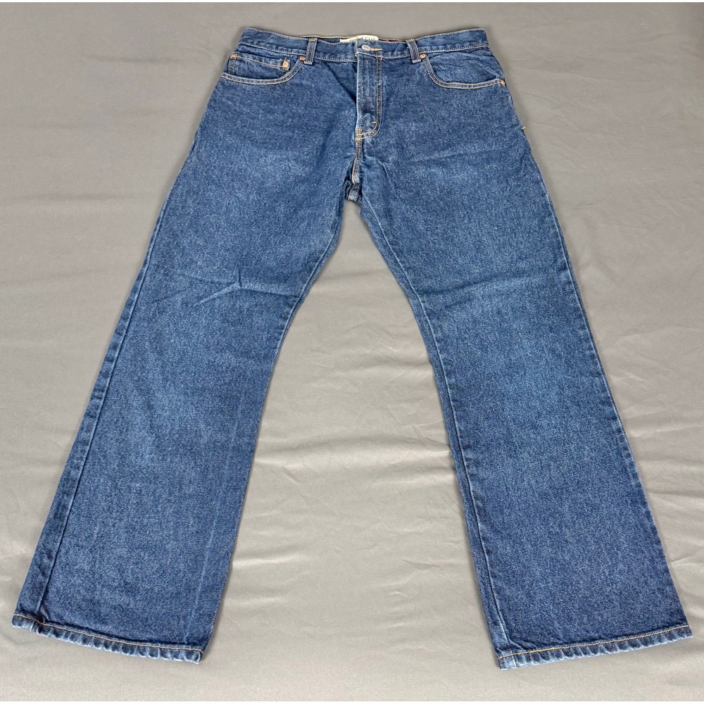 Levis 517 Jeans Mens 34x30 Medium Wash Bootcut Y2K Denim